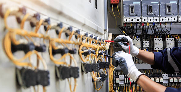 Professional Electrician technician working in Lake Jackson, TX